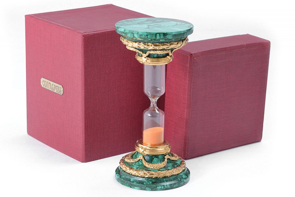 Часы песочные подарочные «Faberge»