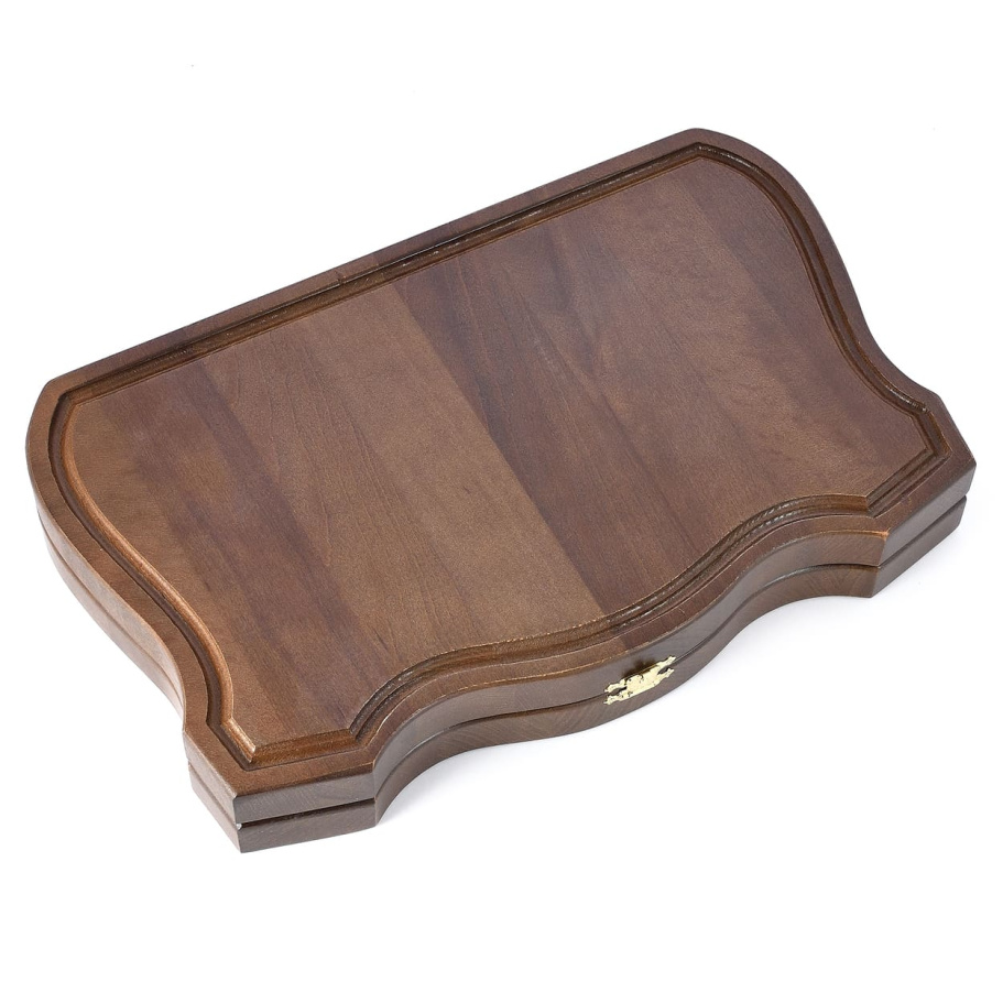 Нарды резные Ивановские мини "Витязь" 35, WoodG купить в Санкт-Петербурге