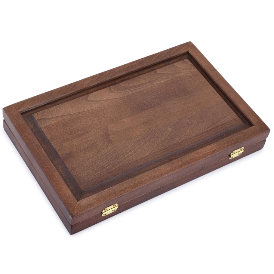 Нарды резные Ивановские мини "Царь" 35 купить в Санкт-Петербурге