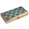 Шахматы + нарды резные "Лазурит" 40 купить в Санкт-Петербурге