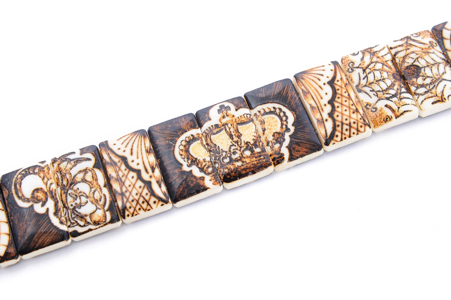 Четки перекидные "Корона" кость, Беркутов К. купить в Санкт-Петербурге