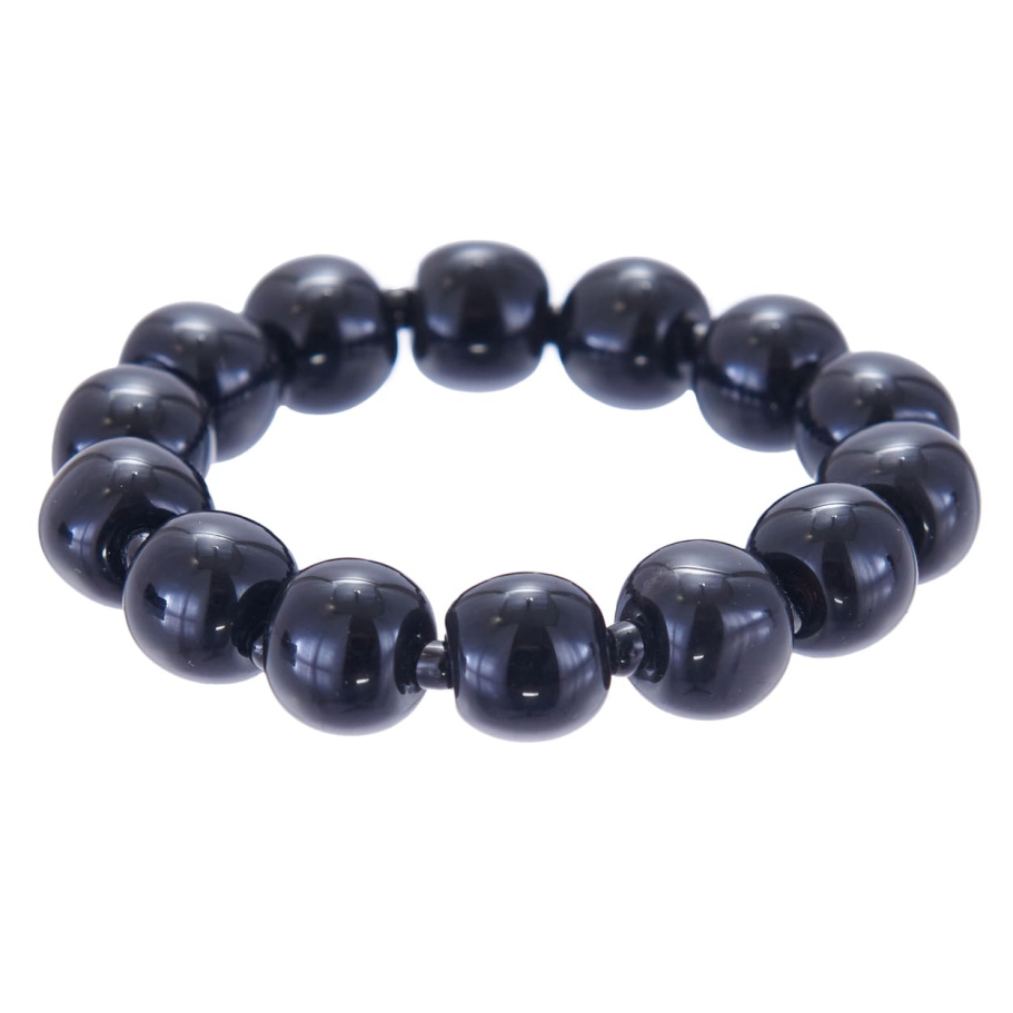 Браслет  Эгида черный камень 1.4 * 22, Давыдов Браслет  Эгида черный камень 1.4 * 22, Давыдов