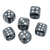 Кости игральные "Гамма" камень, серый, 15 мм (2 шт.) купить в Санкт-Петербурге