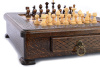 Шахматы резные в ларце "Доблесть" 40, Harutyunyan купить в Санкт-Петербурге