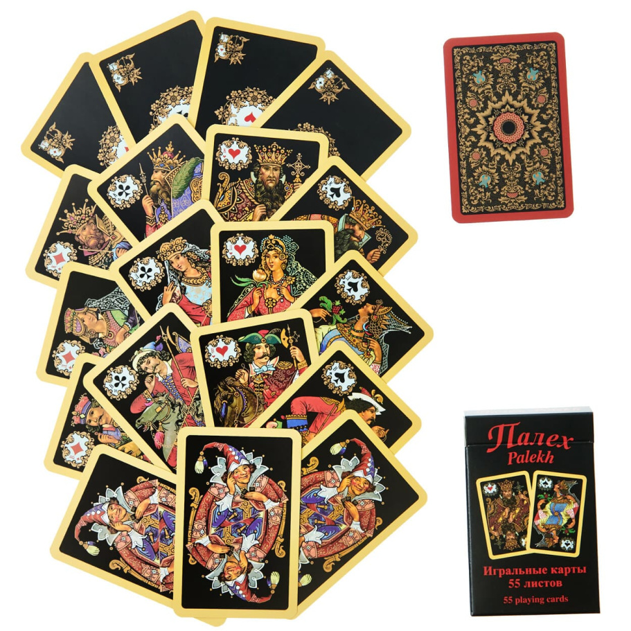 Карты игральные "Палех" , 55 карт купить в Санкт-Петербурге