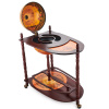 Глобус бар напольный со столом "Азимут" сфера 33 см купить в Санкт-Петербурге