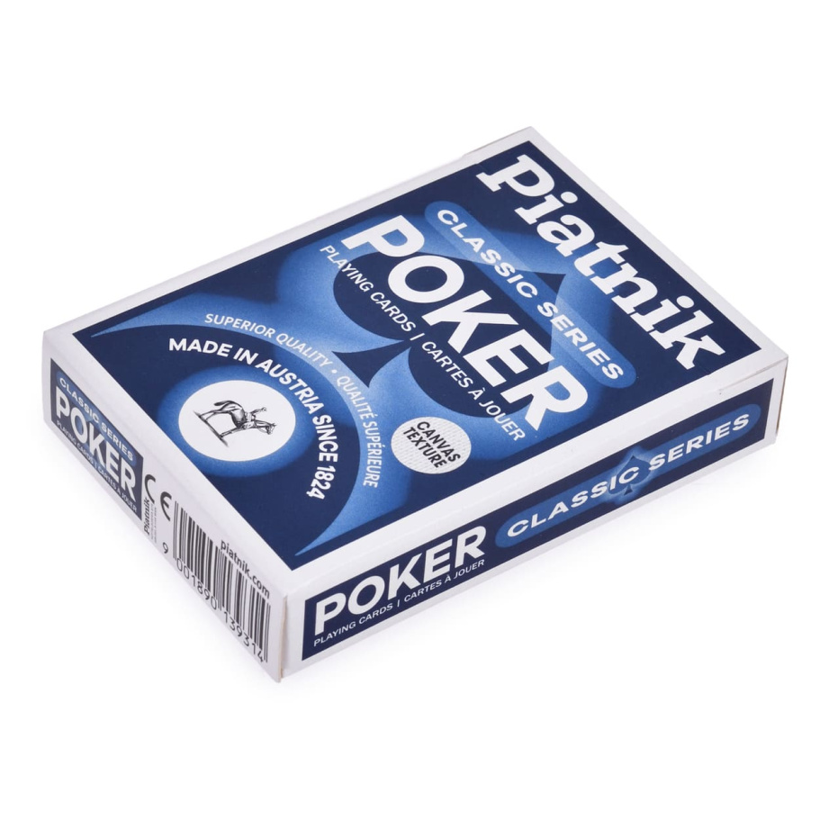 Карты игральные Classic Series синяя рубашка, 55 карт