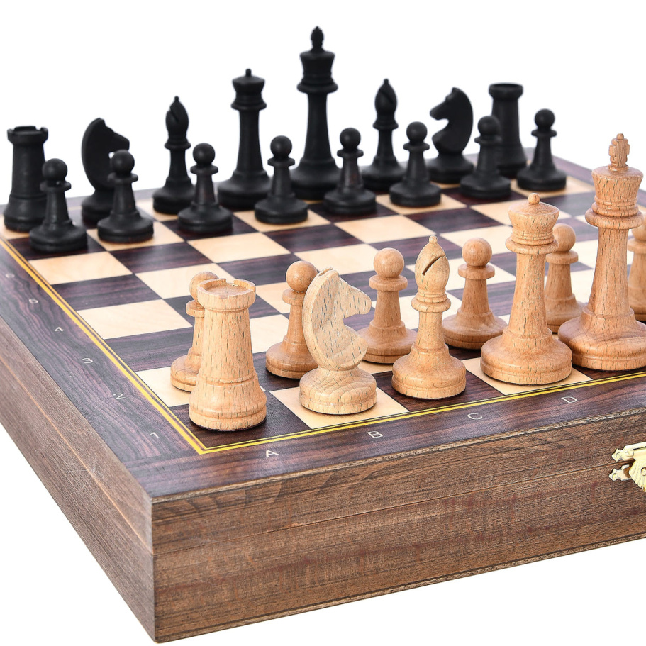 Шахматы в ларце "Турнирные" бук, WoodGames купить в Санкт-Петербурге