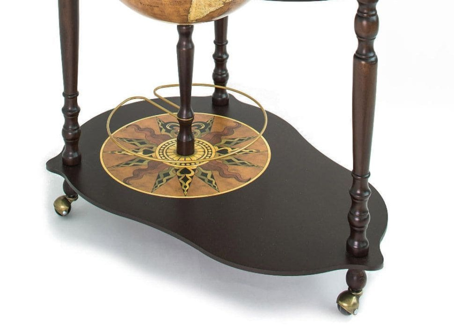 Глобус бар напольный со столом "Микеланджело", сфера 40 см купить в Санкт-Петербурге Глобус бар напольный со столом "Микеланджело", сфера 40 см купить в Санкт-Петербурге