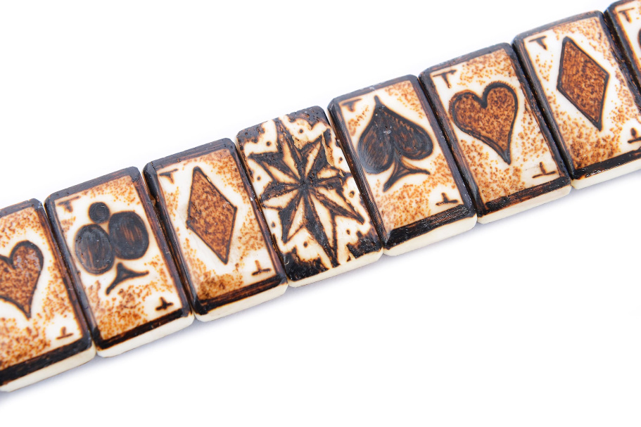 Четки перекидные "Азарт" кость, Беркутов К. купить в Санкт-Петербурге