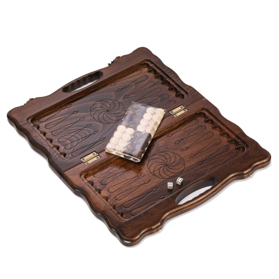 Нарды резные "Бесконечность" малые 40, Harutyunyan купить в Санкт-Петербурге