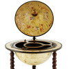 Глобус бар напольный "Клеоника", сфера 40 см купить в Санкт-Петербурге