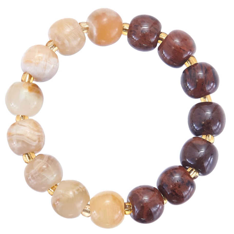 Браслет Либер желтый и коричневый камень 1.2 * 20, Давыдов купить в Санкт-Петербурга Браслет Либер желтый и коричневый камень 1.2 * 20, Давыдов купить в Санкт-Петербурга