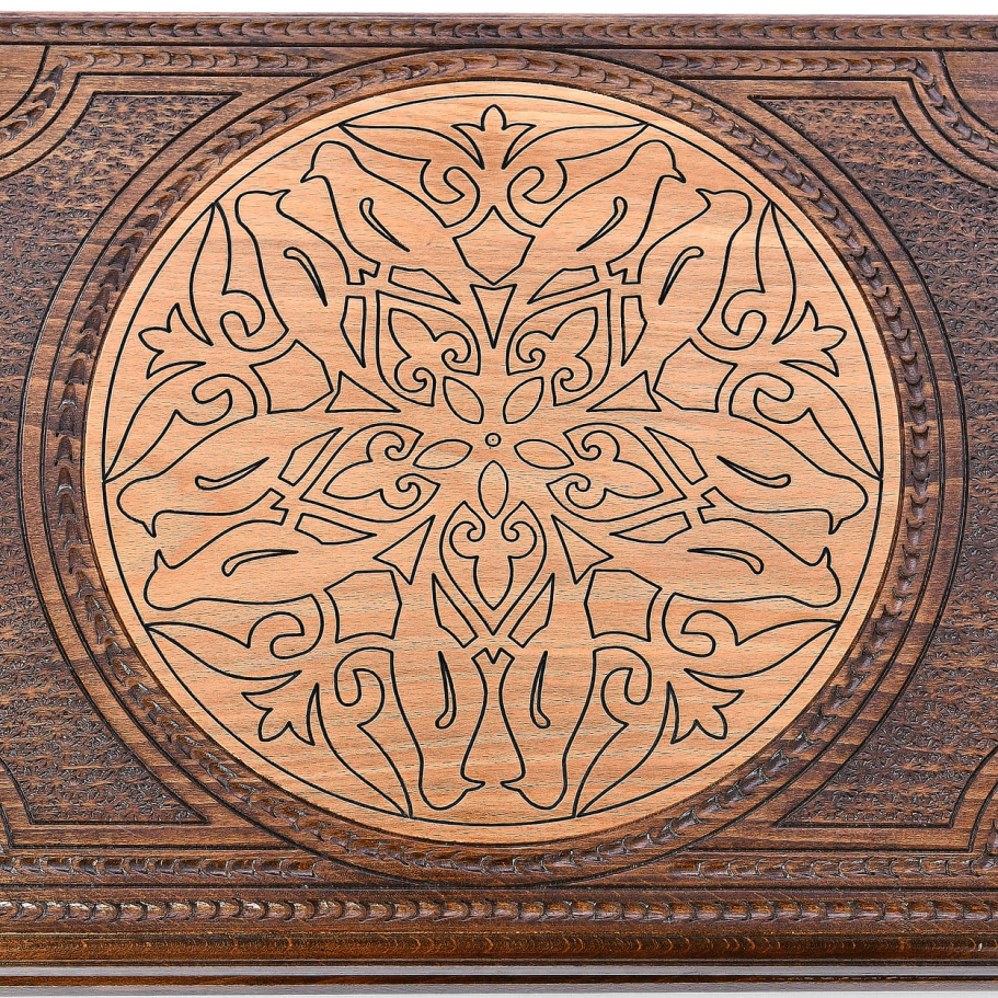 Нарды резные Рэкто "Греческий орнамент"  большие 60, Harutyunyan купить в Санкт-Петербурге Нарды резные Рэкто "Греческий орнамент"  большие 60, Harutyunyan купить в Санкт-Петербурге