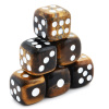 Кости игральные "Гамма" камень, коричневый, 15 мм (2 шт.) купить в Санкт-Петербурге