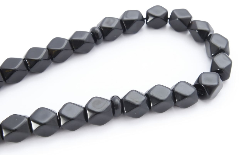 Четки граненые "Удача" черный камень, Давыдов С. купить в Санкт-Петербурге