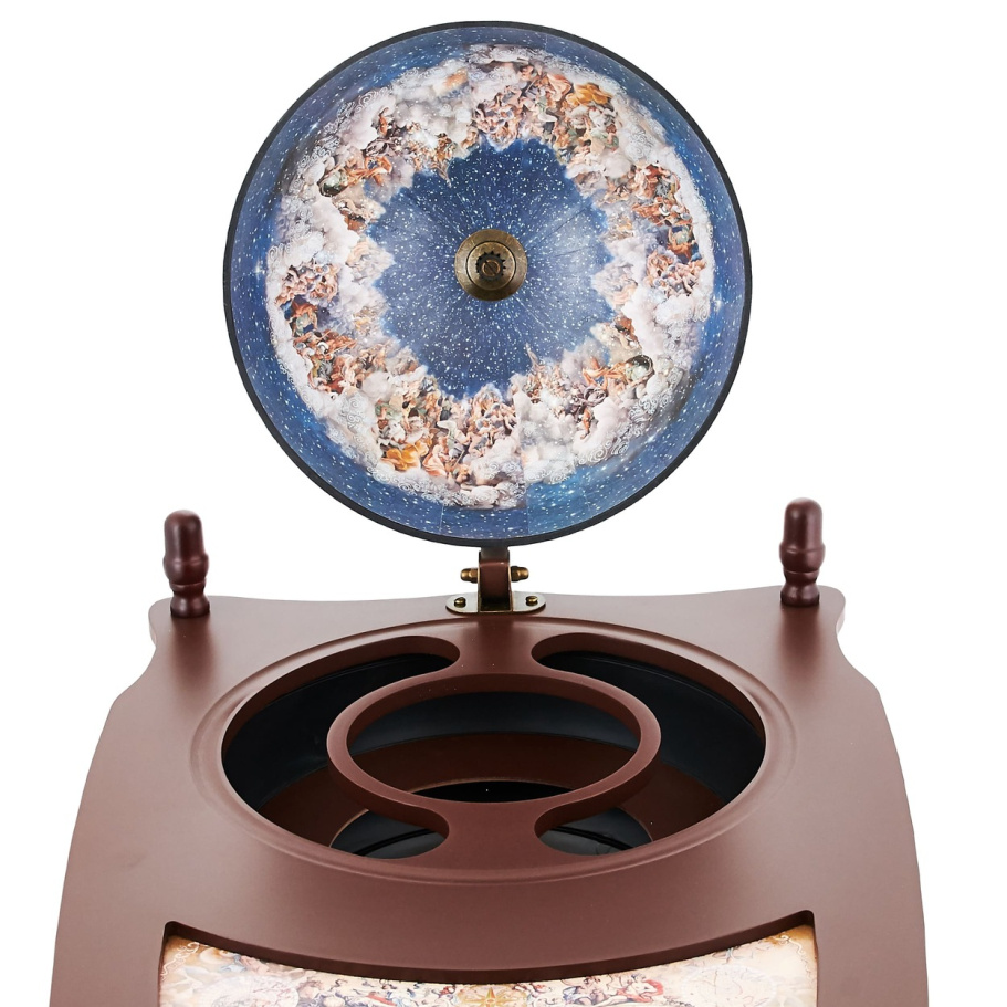 Глобус бар напольный со столом "Дионис" сфера 33 см купить в Санкт-Петербурге