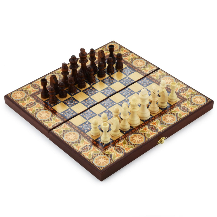 Шахматы + Нарды Восточная Мозайка, 40 Шахматы + Нарды Восточная Мозайка, 40