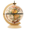 Глобус бар настольный "Басма" сфера 33 см купить в Санкт-Петербурге