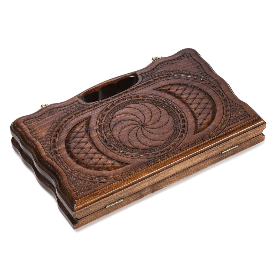 Нарды резные "Бесконечность" мини 30, Harutyunyan Нарды резные "Бесконечность" мини 30, Harutyunyan