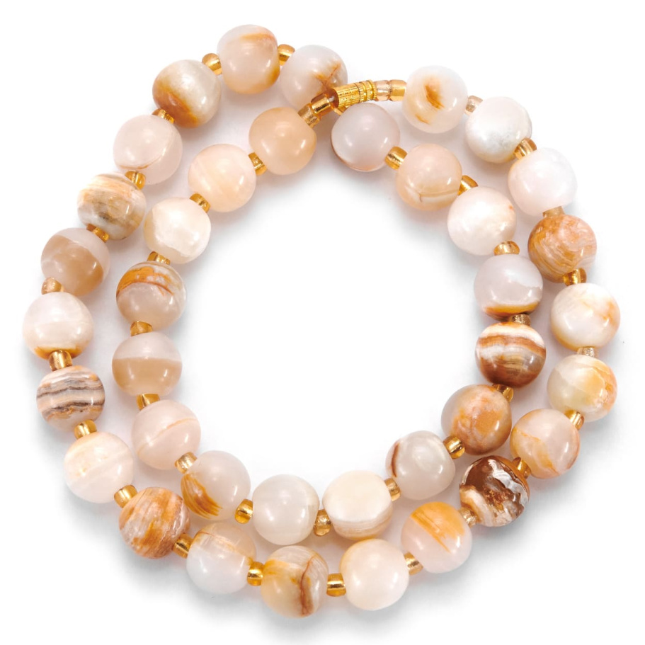 Бусы Капелла желтый камень 1 * 50, Давыдов купить в Санкт-Петербурге