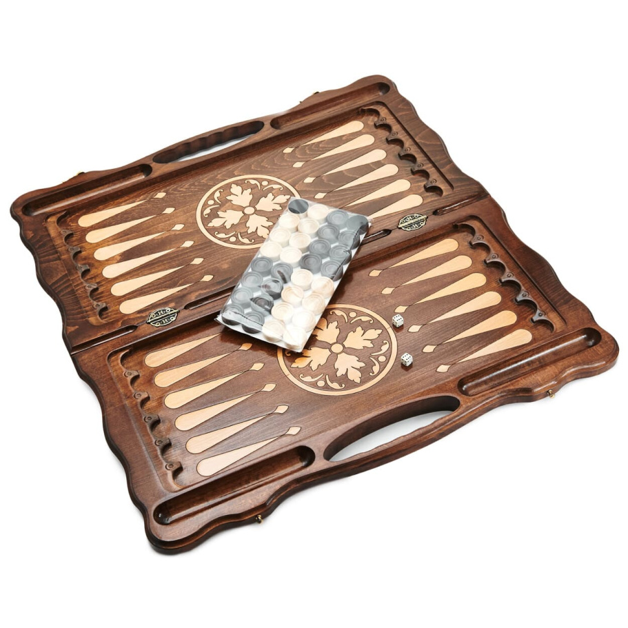 Нарды резные Агнес "Ламбрекен" большие, 60 купить в Санкт-Петербурге