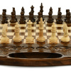 Шахматы + нарды резные "Королевские" 60, Harutyunyan купить в Санкт-Петербурге