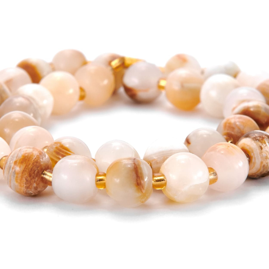 Бусы Капелла желтый камень 1 * 50, Давыдов купить в Санкт-Петербурге