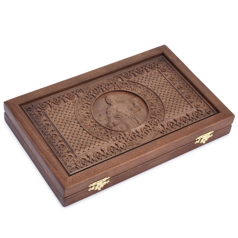 Нарды резные Ивановские мини "Царь" 35