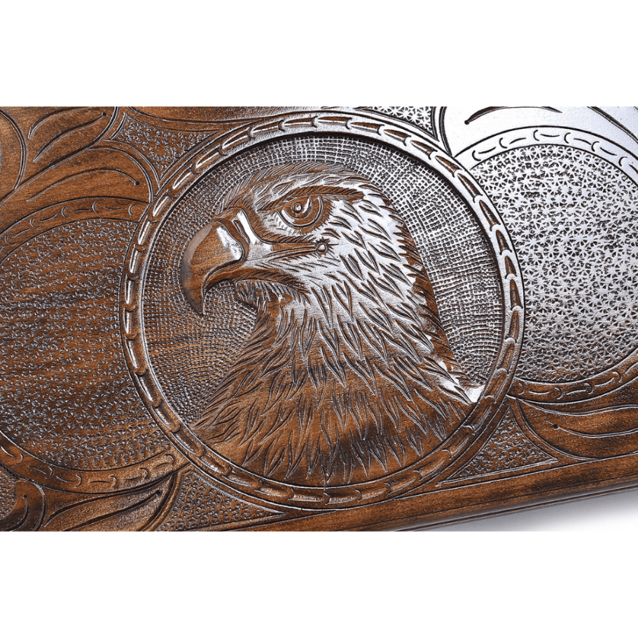 Нарды резные "Орел со звездами" большие 60, Harutyunyan купить в Санкт-Петербурге