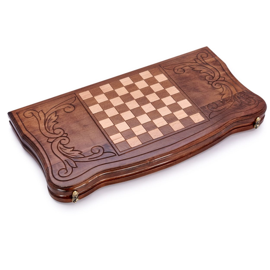 Нарды резные "Орел" большие 60, Даудов купить в Санкт-Петербурге