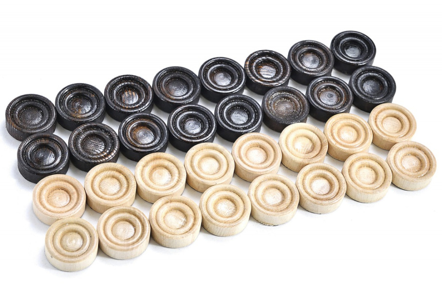 Комплект фишек для больших нард 29 мм, Harutyunyan