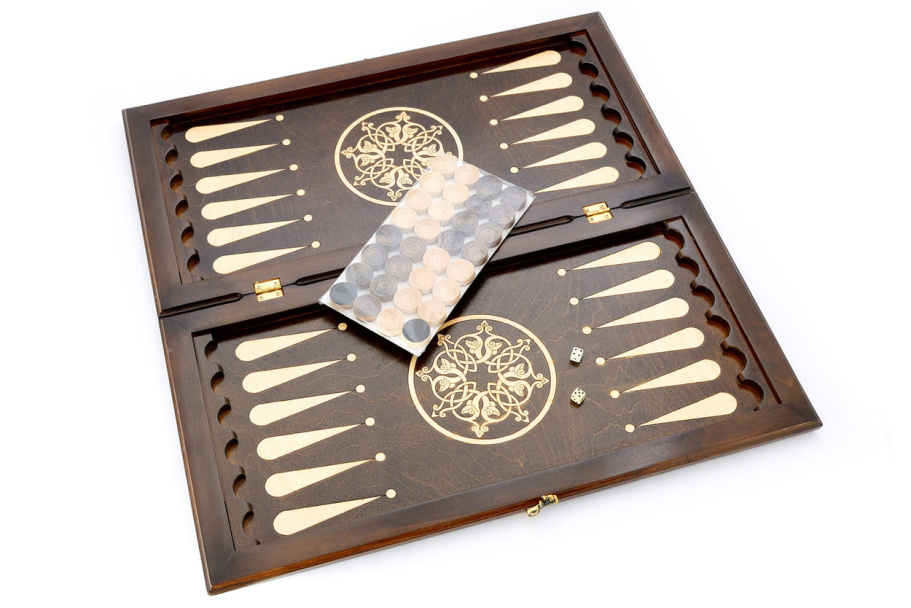 Нарды "Узор"  большие 60, Harutyunyan купить в Санкт-Петербурге