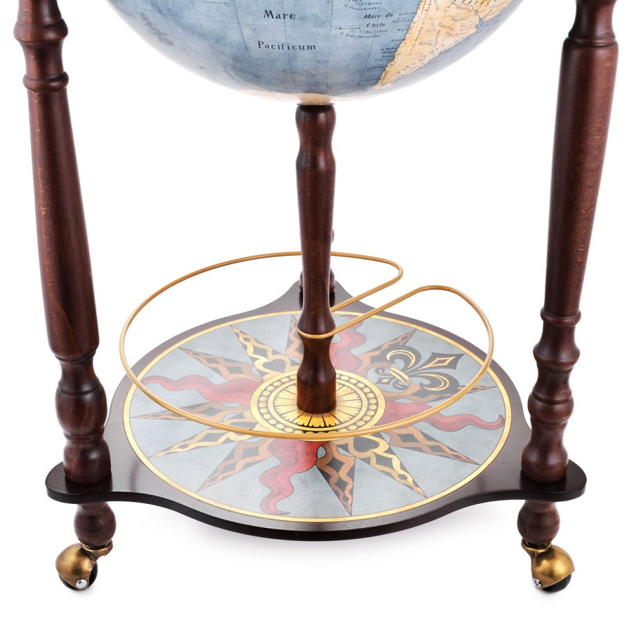 Глобус бар напольный "Барокко" сфера 40см купить в Санкт-Петербурге