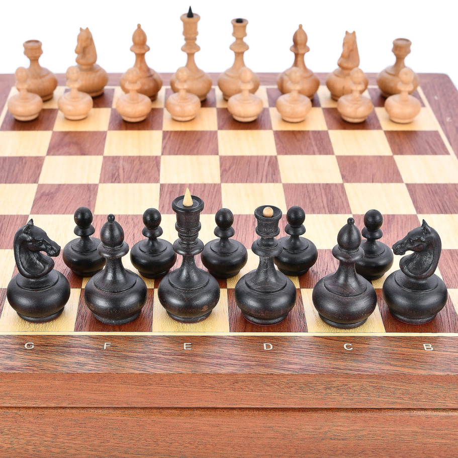 Шахматы в ларце "Гамбит" бук, WoodGames купить в Санкт-Петербурге Шахматы в ларце "Гамбит" бук, WoodGames купить в Санкт-Петербурге