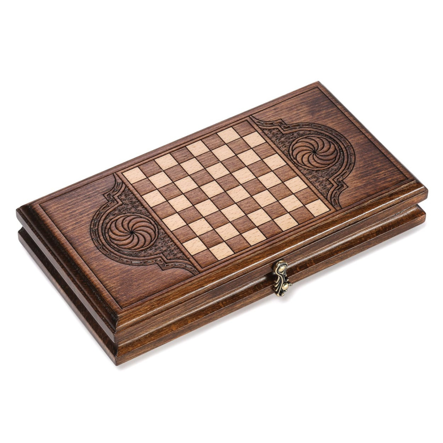 Нарды резные Рэкто "Герб России" мини 30, Harutyunyan купить в Санкт-Петербурге Нарды резные Рэкто "Герб России" мини 30, Harutyunyan купить в Санкт-Петербурге