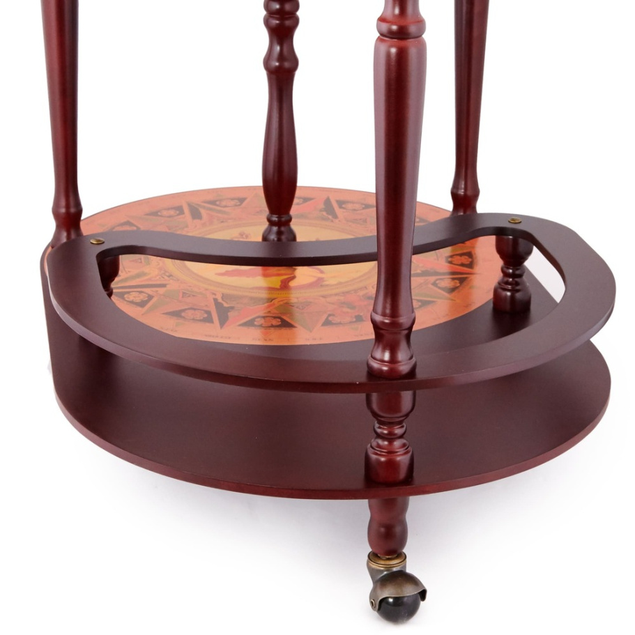 Глобус бар напольный со столом "Европа" сфера 42 см купить в Санкт-Петербурге Глобус бар напольный со столом "Европа" сфера 42 см купить в Санкт-Петербурге