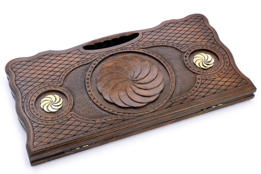 Нарды резные  "Сфера"  большие 60, Harutyunyan