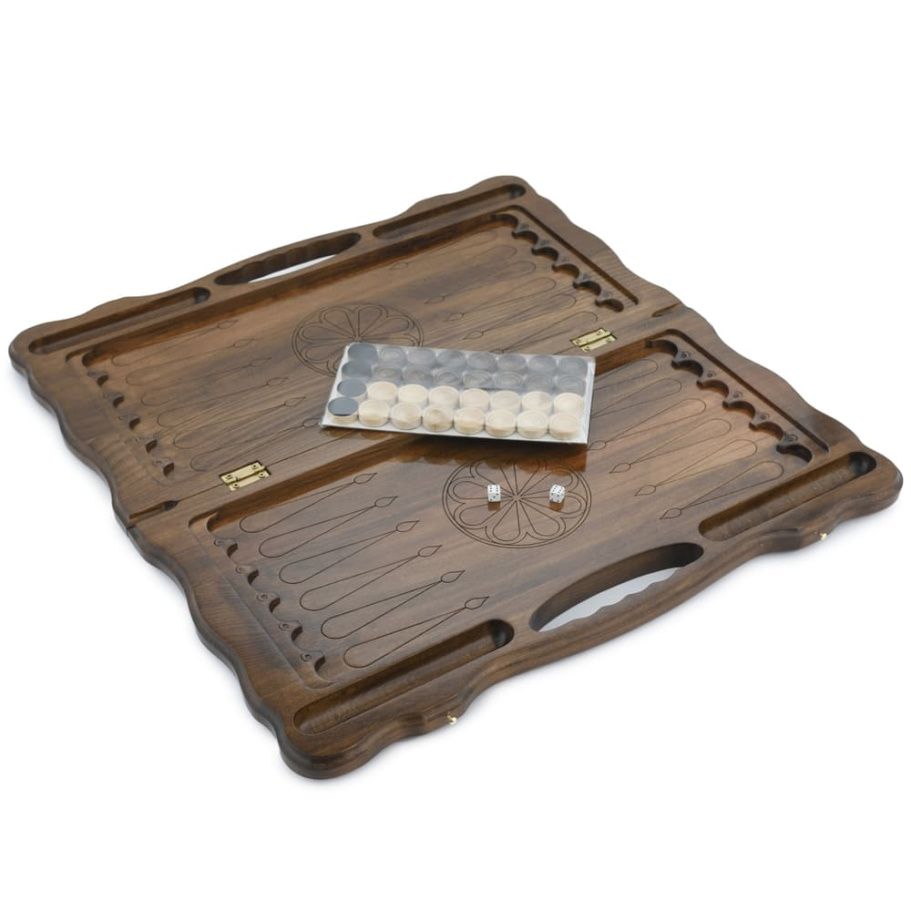 Нарды резные "Лева" большие 60, Harutyunyan купить в Санкт-Петербурге