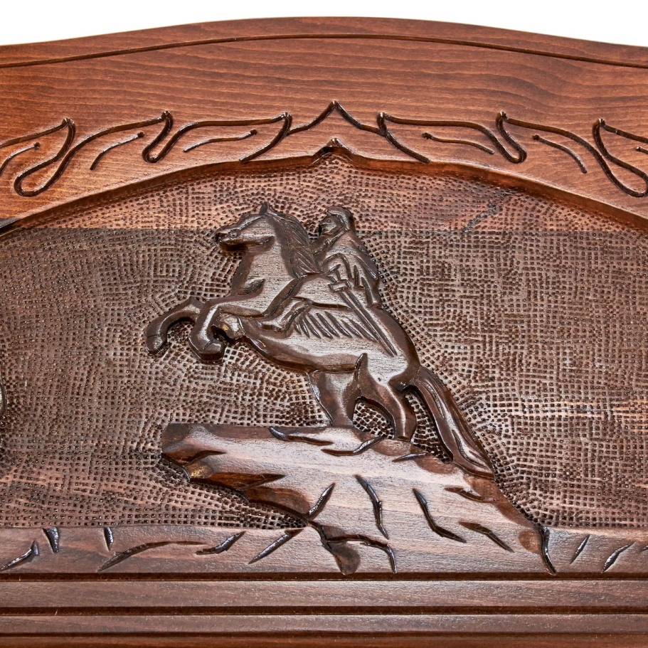 Нарды резные "Медный Всадник" большие 60, Sargsyan купить в Санкт-Петербурге