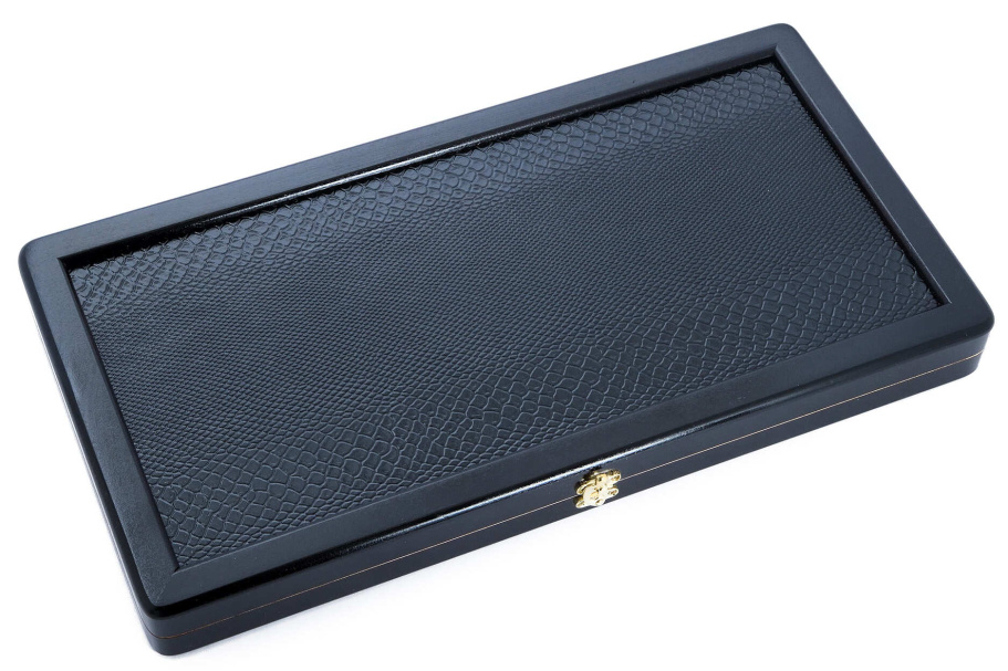 Нарды кожаные Пермские "Питон" малые 40 Нарды кожаные Пермские "Питон" малые 40