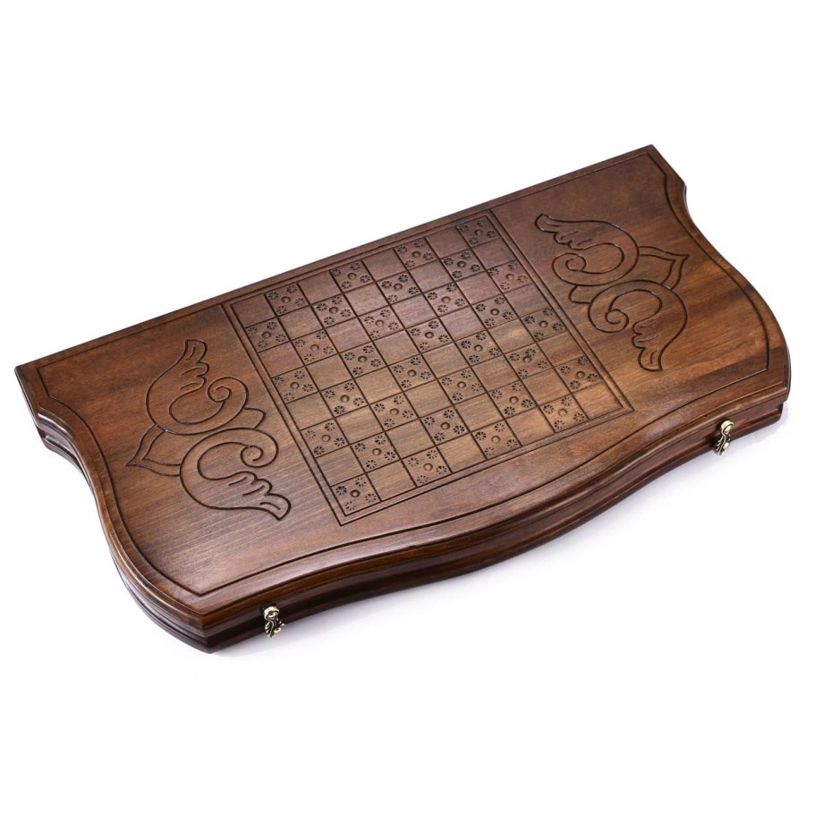 Нарды резные "Король Лев " большие 60, Sargsyan купить в Санкт-Петербурге