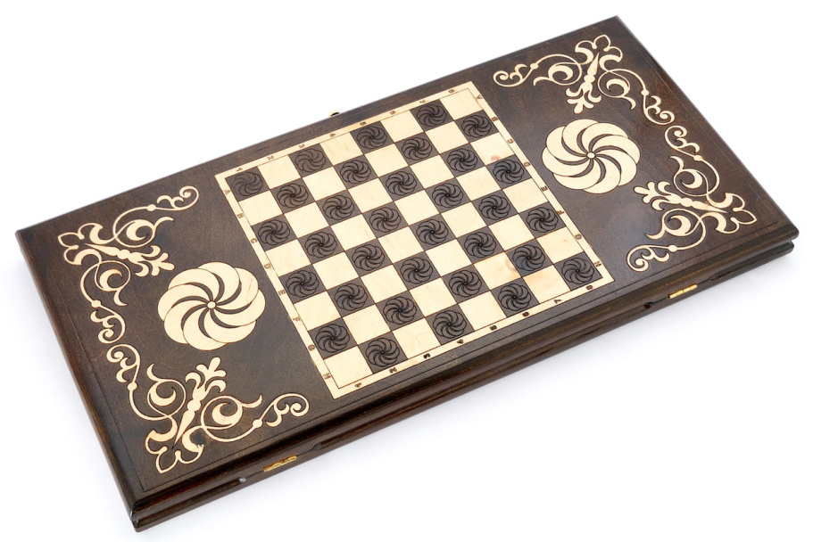 Нарды "Бесконечность"  большие 60, Harutyunyan купить в Санкт-Петербурге