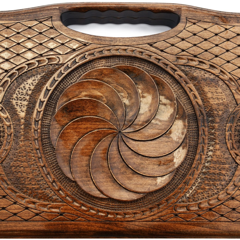 Нарды резные  "Сфера" средние 50, Harutyunyan купить в Санкт-Петербурге