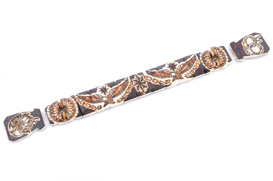 Четки перекидные "Корона" кость, Беркутов К. купить в Санкт-Петербурге