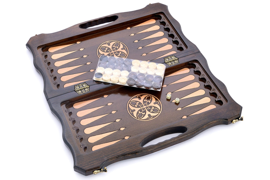 Шахматы + нарды резные "Defent" 50, Harutyunyan купить в Санкт-Петербурге