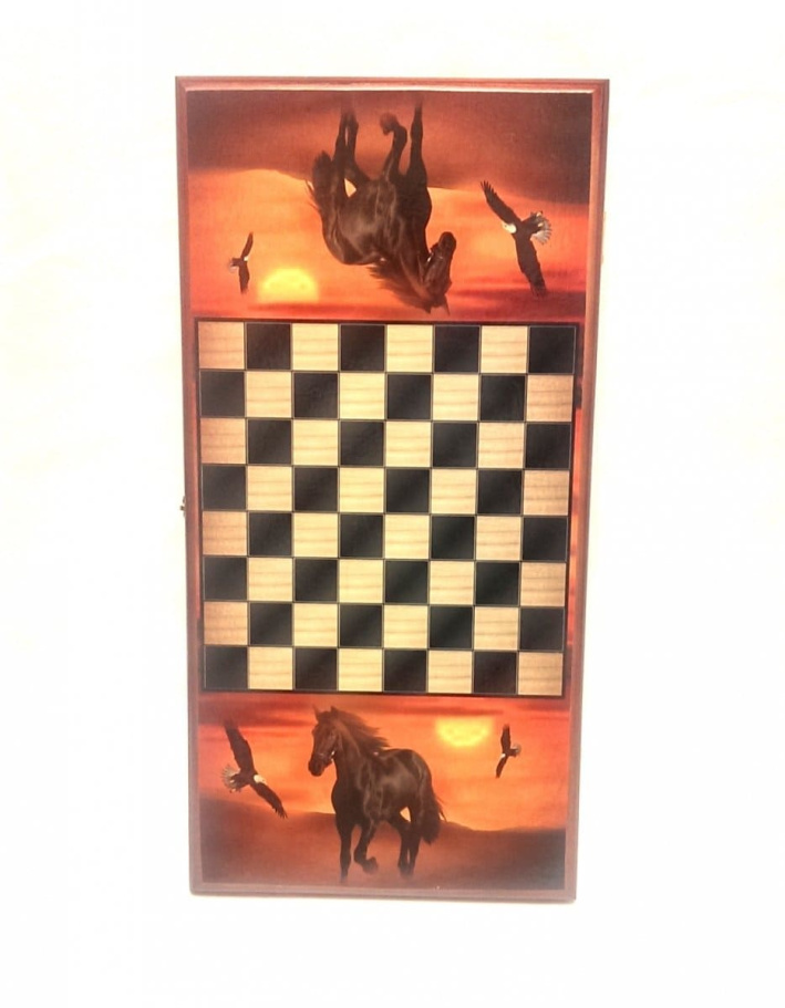 Нарды Пермские Конь, средние 50 купить в Санкт-Петербурге