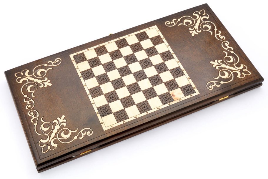 Нарды "Узор"  большие 60, Harutyunyan купить в Санкт-Петербурге