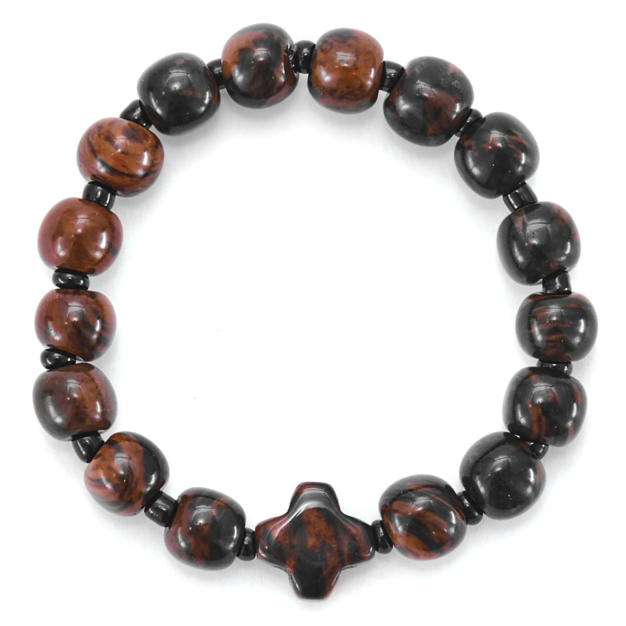 Браслет Давид коричневый камень 0.5 * 20, Давыдов купить в Санкт-Петербурге