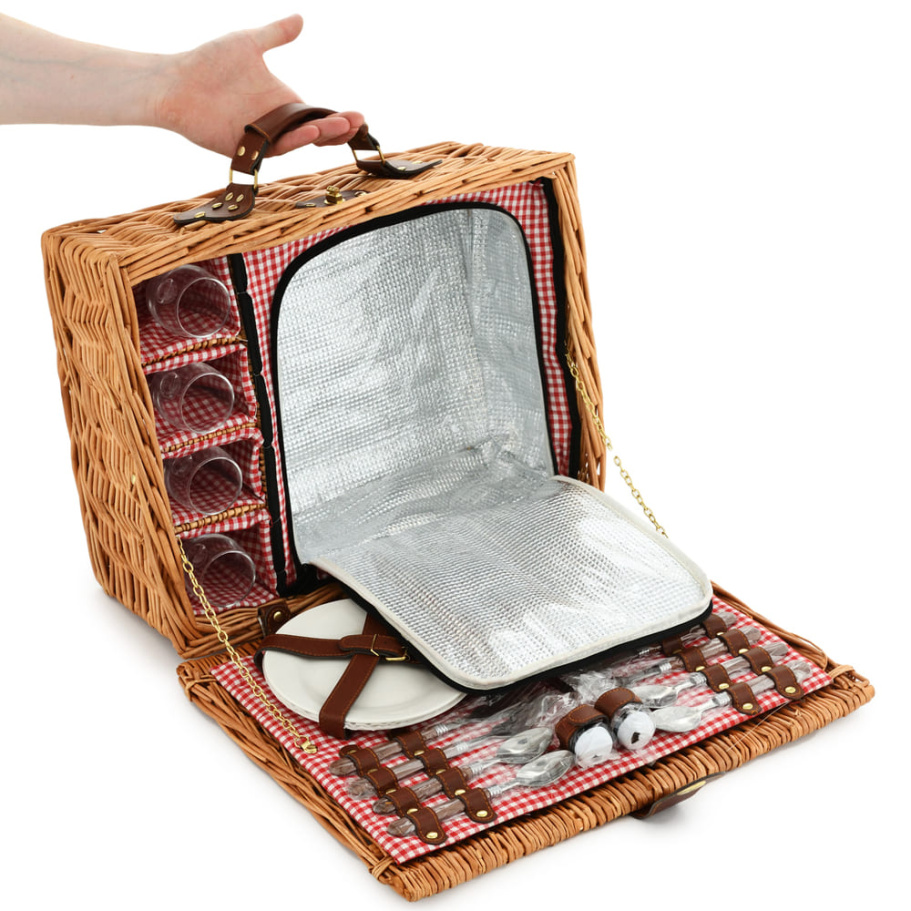 Корзина для пикника "Ариадна" (на 4 персоны) купить в Санкт-Петербурге